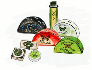 produits roquefort papillon